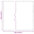 Planteovertræk Transparent 6 x 6 m PVC