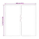 Planteovertræk Transparent 6 x 8 m PVC