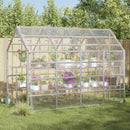 Planteovertræk Transparent 5 × 3,5 m PVC