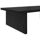 Monitor Stativ Sort eg 100 x 27 x 15 cm Konstrueret træ
