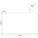 Presenning med øjer Grøn 6 x 10 m 260 gsm PE