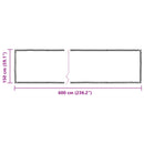 Presenning Transparent 6 x 1,5 m PE