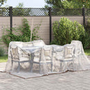 Presenning Transparent 5 × 3,5 m PE