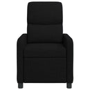 Recliner Sort Stof