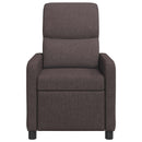 Recliner Mørk Brun Stof