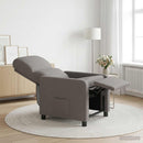 Recliner Gråbrun Polyester