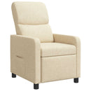 Recliner Cremefarvet Stof