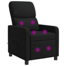 Recliner Sort Stof