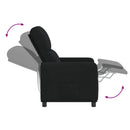 Recliner Sort Stof