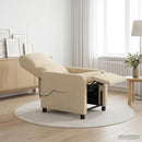 Massage Lænestol Cremefarvet Polyester