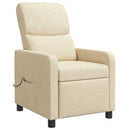 Recliner Cremefarvet Stof
