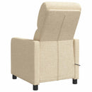 Recliner Cremefarvet Stof