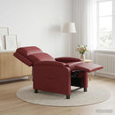 Recliner Vinrød Kunstlæder