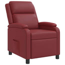 Recliner Vinrød Kunstlæder