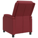 Recliner Vinrød Kunstlæder