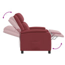 Recliner Vinrød Kunstlæder