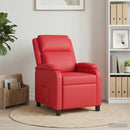 Recliner Rød Kunstlæder