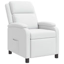 Recliner Hvid Kunstlæder