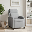 Recliner Lysegrå Stof