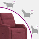 Recliner Vinrød Stof