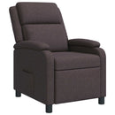 Recliner Mørk Brun Stof