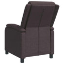 Recliner Mørk Brun Stof