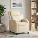 Recliner Cremefarvet Stof