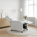 Recliner Hvid Stof