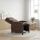 Massage Lænestol Brun Kunstlæder