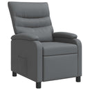 Recliner Grå Kunstlæder