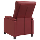 Recliner Vinrød Kunstlæder
