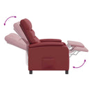 Recliner Vinrød Kunstlæder