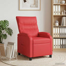Recliner Rød Kunstlæder