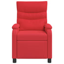 Recliner Rød Kunstlæder