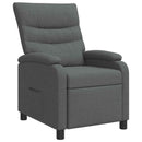Recliner Mørkegrå Stof