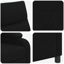 Recliner Sort Stof