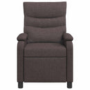 Recliner Mørk Brun Stof