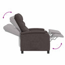 Recliner Mørk Brun Stof