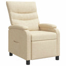 Recliner Cremefarvet Stof
