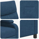 Recliner Blå Stof