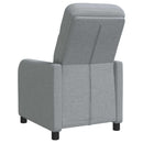 Recliner Lysegrå Stof