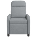 Recliner Lysegrå Stof