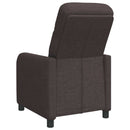 Recliner Mørk Brun Stof