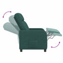 Recliner Mørkegrøn Stof