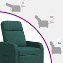 Recliner Mørkegrøn Stof