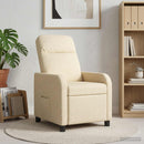 Recliner Cremefarvet Stof