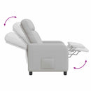 Recliner Skygrå Stof