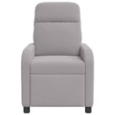 Recliner Lysegrå Bouclé