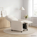 Recliner Cremefarvet Bouclé