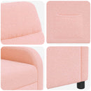 Recliner Lyserød Bouclé